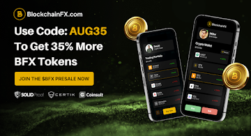 Best Token Presale 2025: BlockchainFX ($BFX) Raises $6.1M, Targets $1+ While Snorter and Unstaked Race Behind