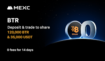MEXC Lists Bitlayer (BTR) and Launches Airdrop+ Event with 120,000 BTR and 35,000 USDT Prize Pool