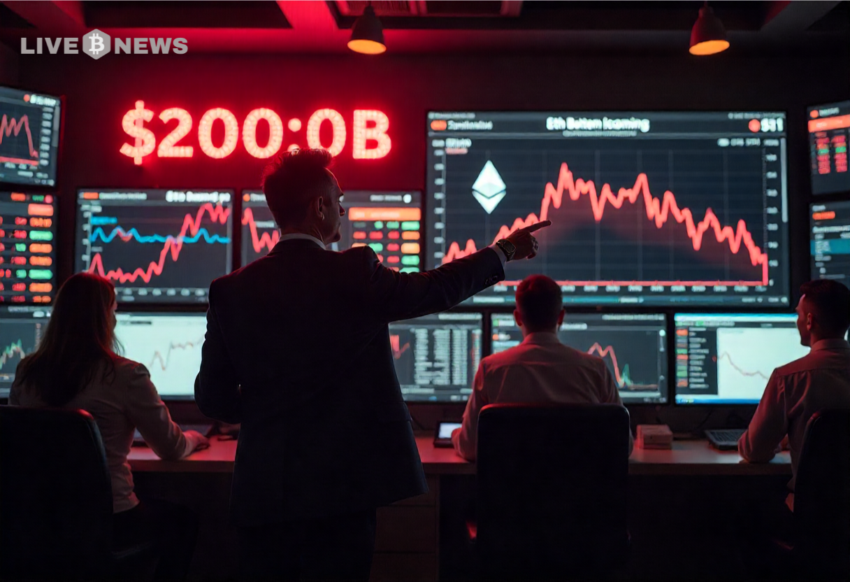 Tom Lee Predicts Ethereum Price Recovery “In A Few Hours” After $200B Crash