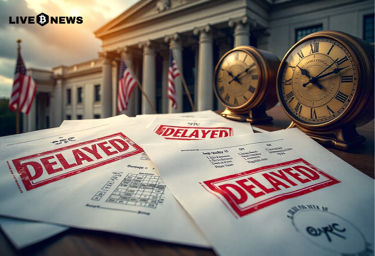 More Delays: SEC Delays Pushes Decisions On Solana, Truth Social and XRP crypto ETFs Forward
