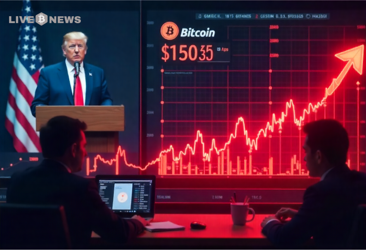 Trump’s Tariffs Haven’t Done Much To Calm Investors As BTC Slips Below $115k