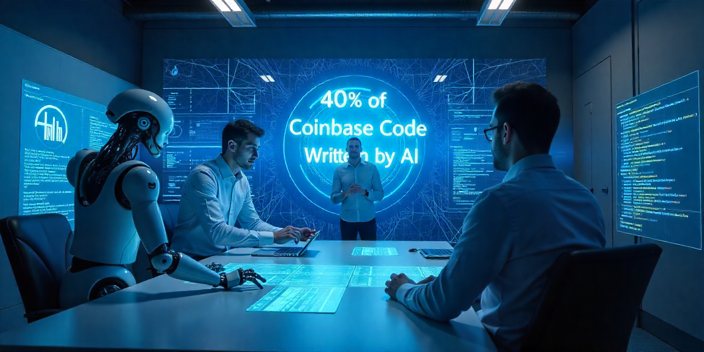 How AI Powers Almost Half of Coinbase’s Software – What’s Next?