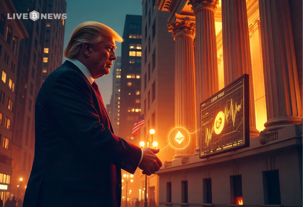 Trump Media Company Throws a Crypto Shares Swap