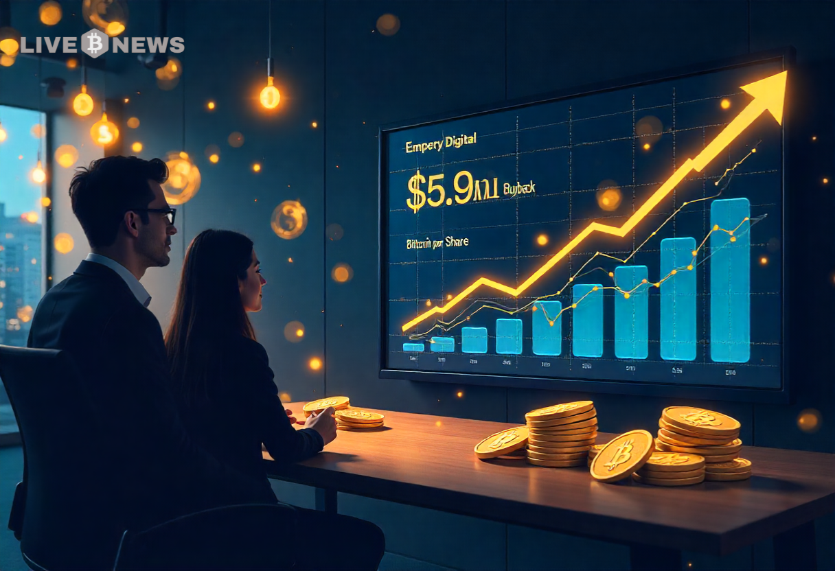 Empery Digital Boosts Bitcoin Per Share with $25.9M Buyback