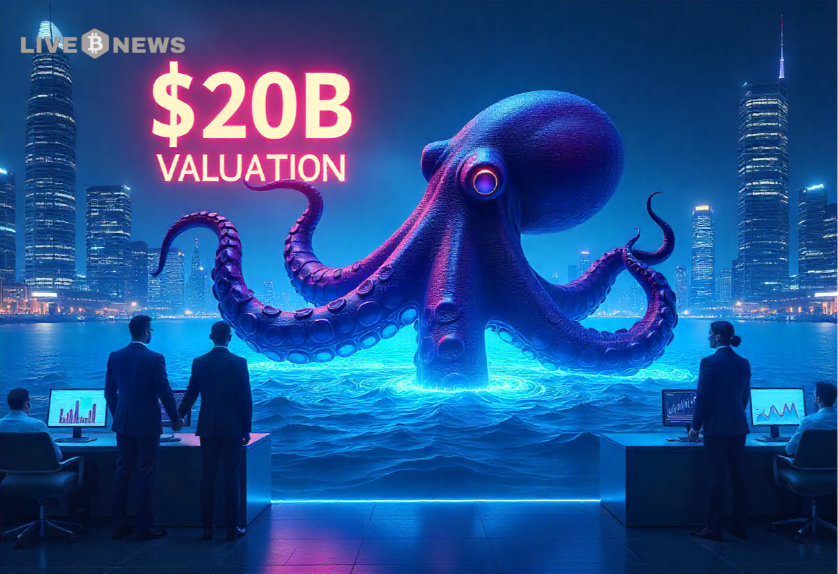 Kraken in Talks for $20B Valuation Investment Ahead of IPO