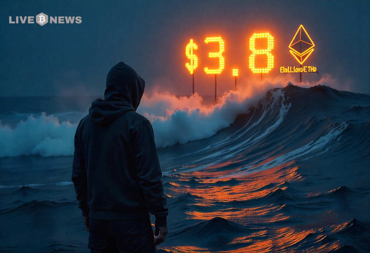 The Famous “Bitcoin OG” Whale Now Holds $3.8 Billion ETH After Weekend Buying Spree