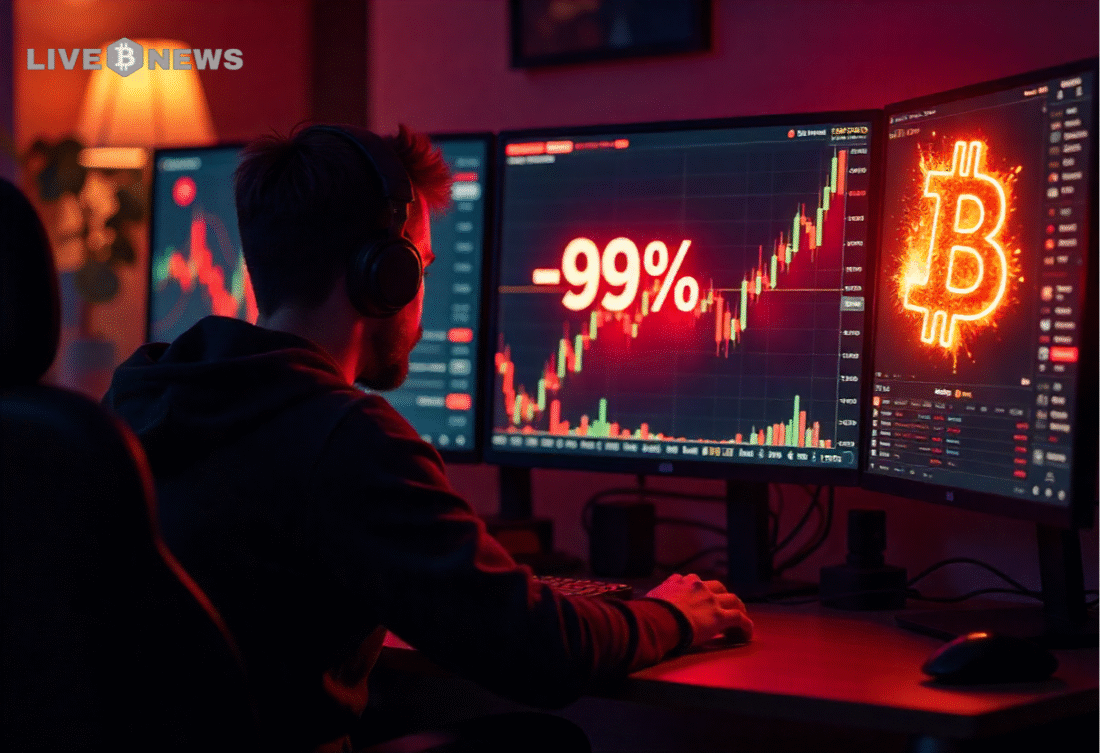 Streamer Crashes Cryptocurrency by Clicking Wrong Button