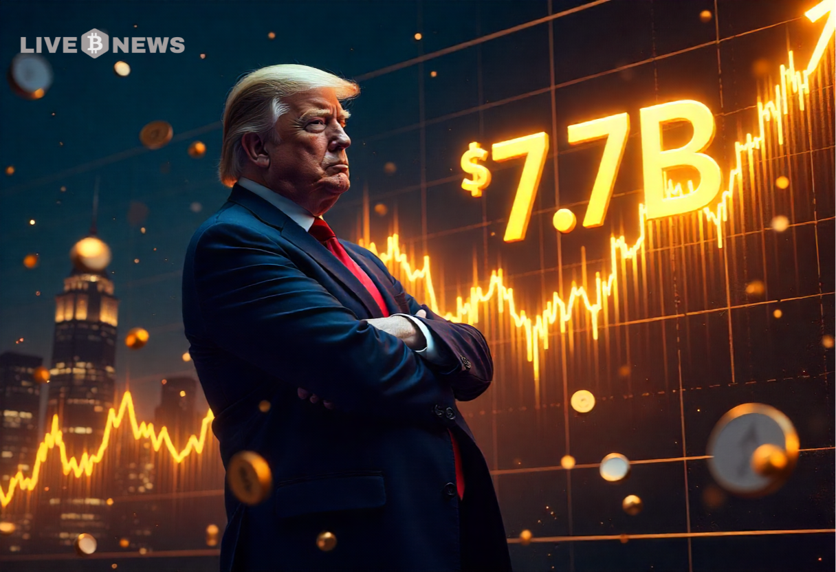 Trump Family Net Worth Jumps to $7.7B with Crypto Windfall