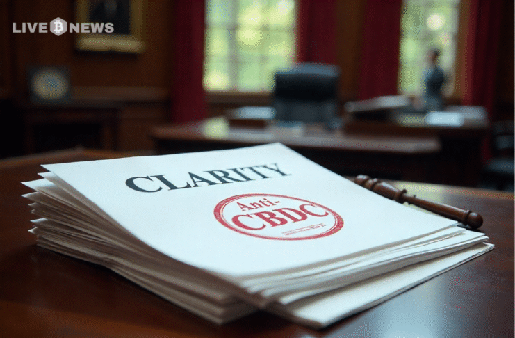 U.S. House Resurfaces Anti-CBDC Bill in CLARITY Act, Preparing for Senate Review