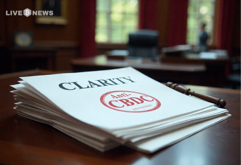 U.S. House Resurfaces Anti-CBDC Bill in CLARITY Act, Preparing for Senate Review