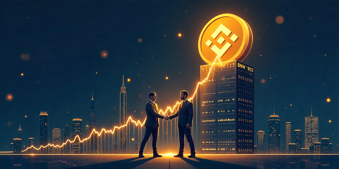 BNB Hits New All-Time High of 903 as Binance Teams Up With Franklin Templeton