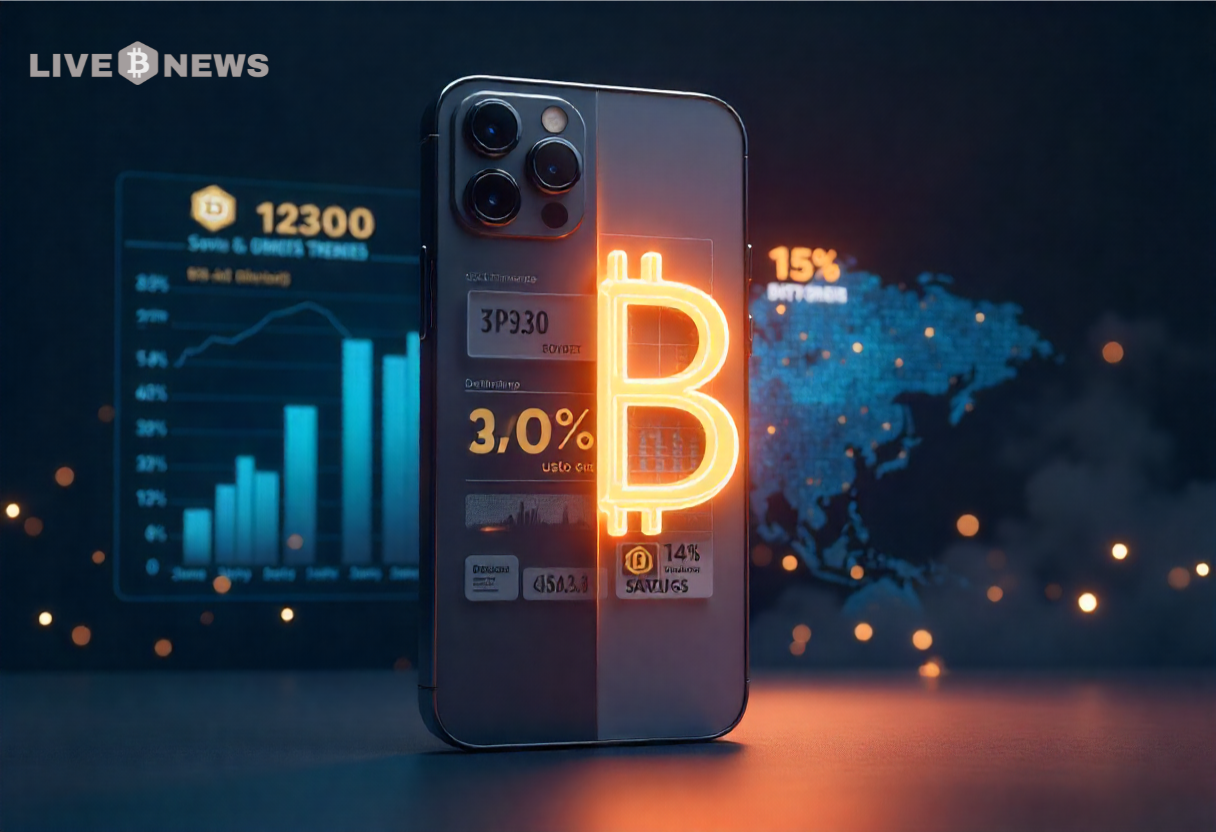 iPhone Costs 50% Less When Bought with Bitcoin, Study Reveals