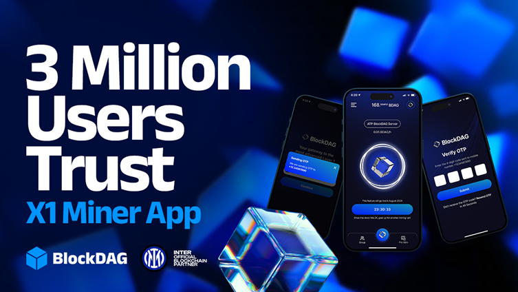 BlockDAG’s 3M X1 Miners Mark Adoption Milestone While Chainlink Climbs and Dogecoin Holds Flat