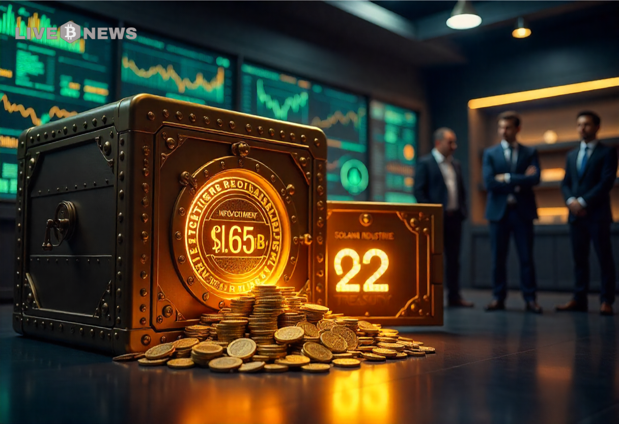 Forward Industries Announces $1.65B Investment to Support New Solana Treasury Plans