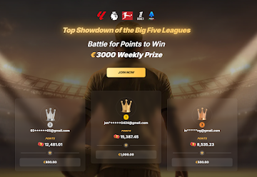 Bety.com Sportsbook Launches Five-League Points Race with €3,000 Weekly Prize Pool