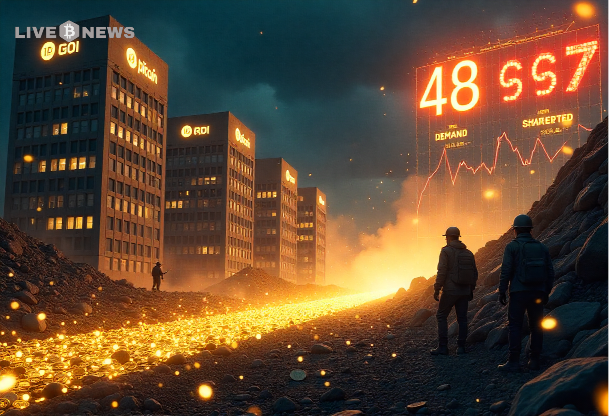 Businesses Absorb Bitcoin 4x Faster Than Miners Produce