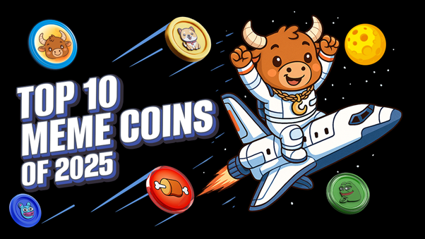 Time To Bull Up: Top 10 Meme Coins In 2025 Charging Ahead With Gains On The Horizon