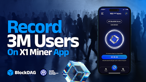BlockDAG’s $405M Raise & 3M Daily Miners Redefine Presale Crypto Coins, Leaving Magacoin & BlockchainFX Trailing Behind