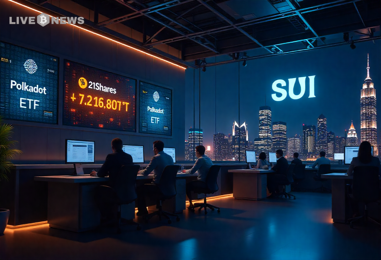 21Shares Polkadot and Sui ETFs Listed on DTCC Website