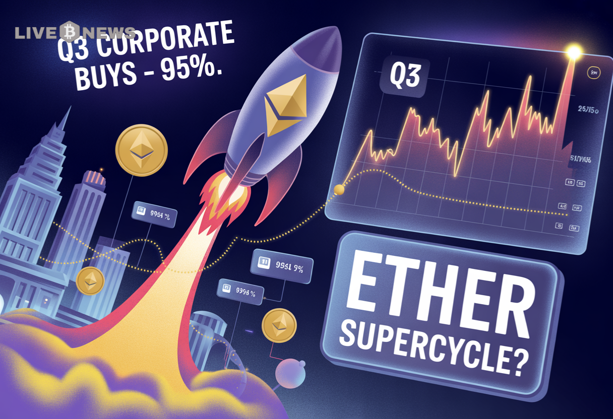 ETH News: 95% of Corporate ETH Purchases in Q3 – Is an Ether Supercycle Brewing?