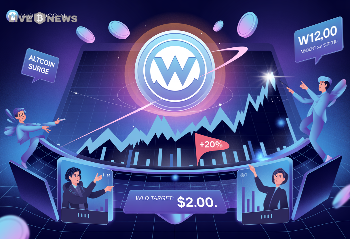 Altcoin News: Worldcoin Analysts See 120% Potential as WLD Price Targets $2.00