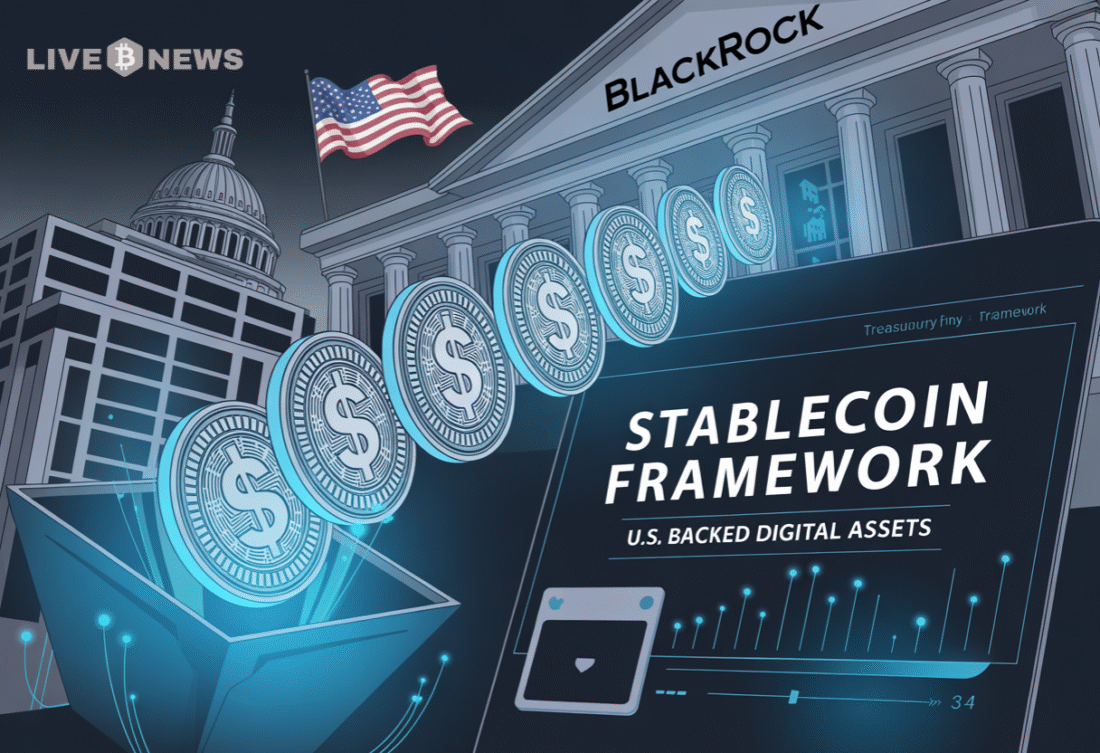 The world's largest asset manager, BlackRock, revamps a key money market fund. This action supports the new U.S. stablecoin reserve framework effectively.