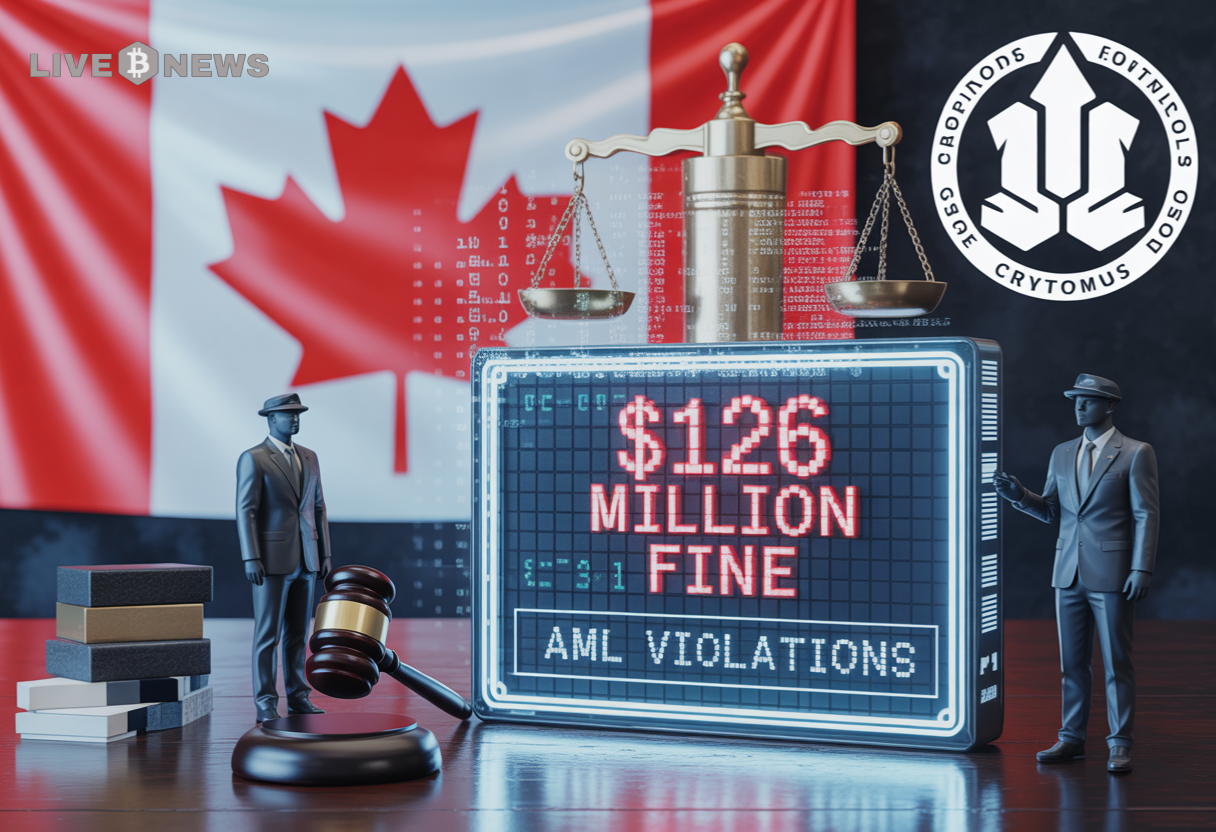Crypto News: Canada Fines Cryptomus Record $126M for AML Violations