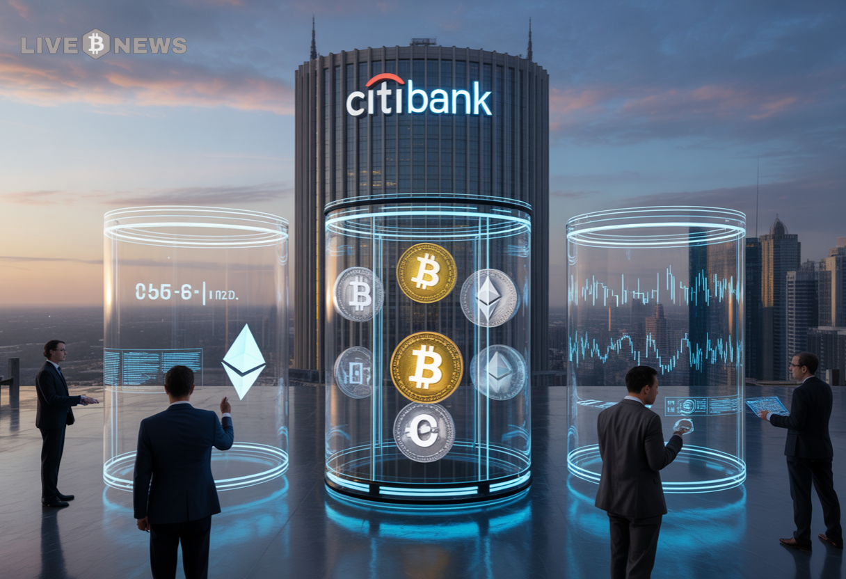 Crypto News: Citibank to Launch Crypto Custody Services by 2026