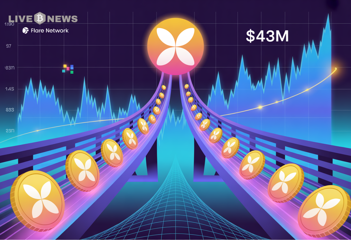 Crypto News: Flare Surpasses $43M in Bridged XRP and Eyes ATH Breakout