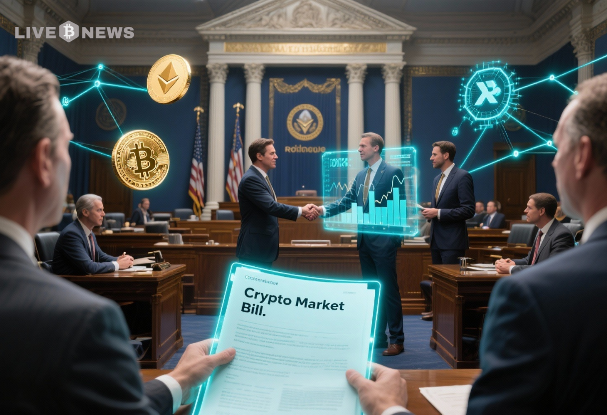 Crypto News: Lawmakers Push Crypto Market Bill Following Coinbase Ripple Meeting