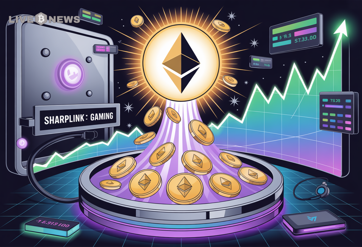 Crypto News: SharpLink Gaming Withdraws $78.3M in ETH Boosting Ethereum Surge