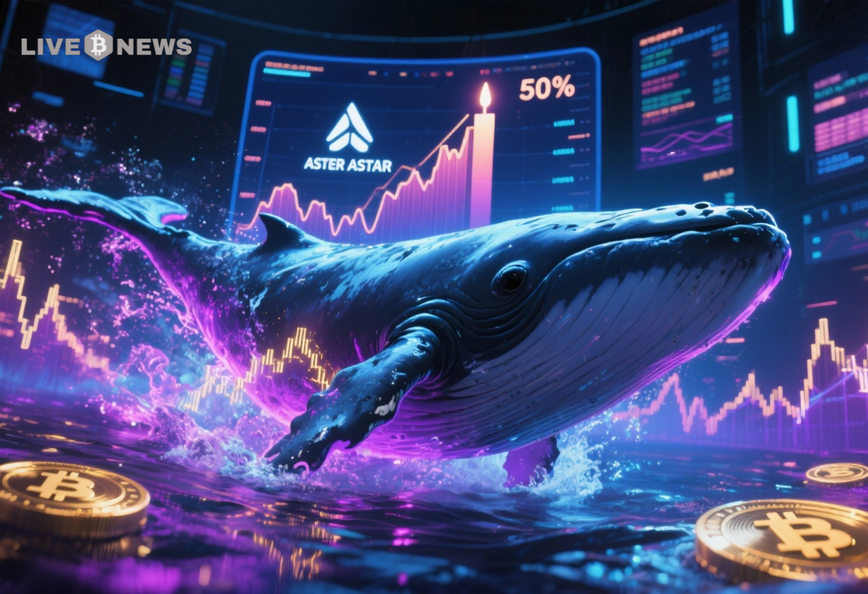 Crypto News Today: Whale Activity and Chart Pattern Suggest Aster May Rally 50%