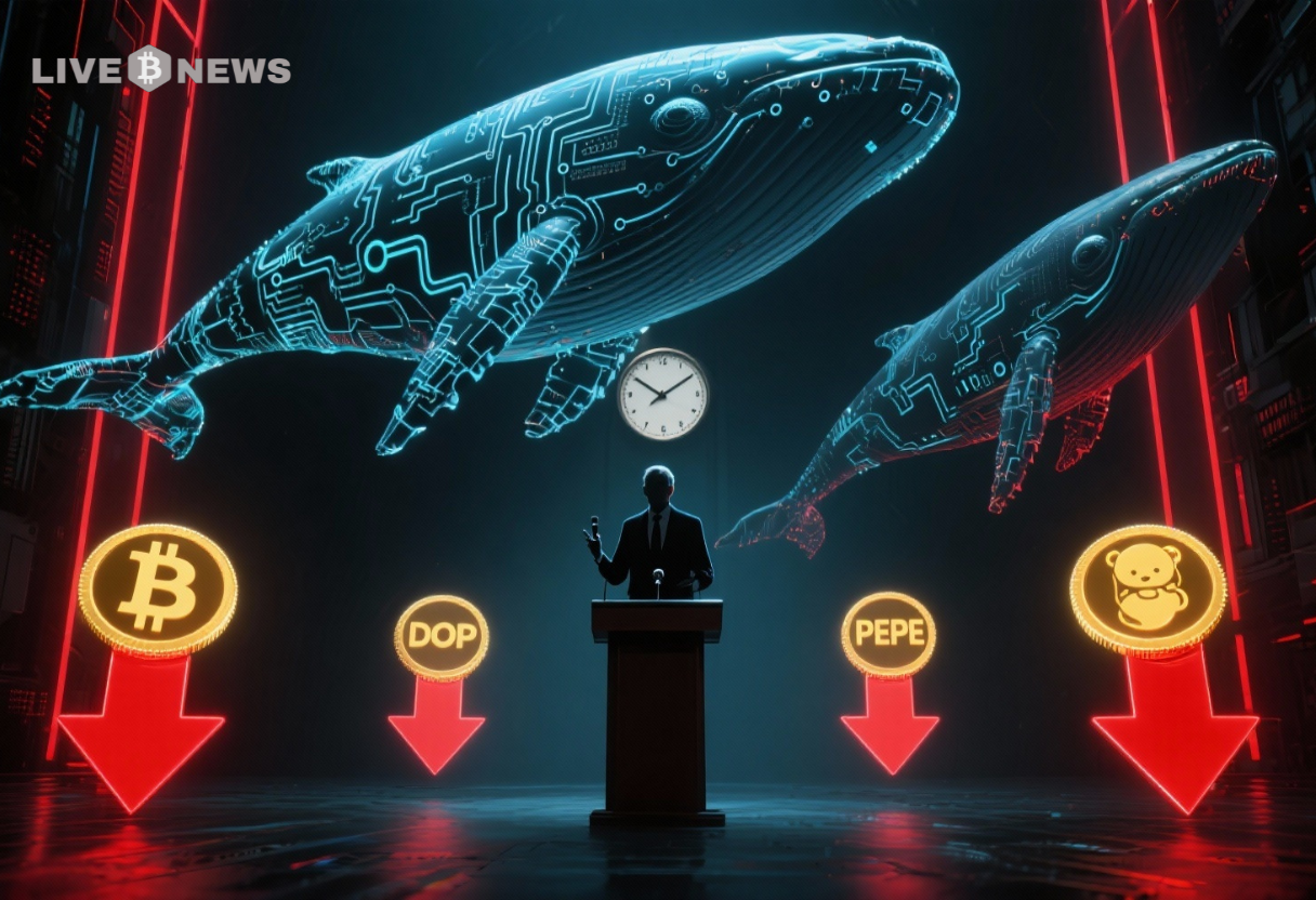 Crypto News:  Whales Short XRP, DOGE, PEPE, and Others Ahead of Jerome Powell’s Speech
