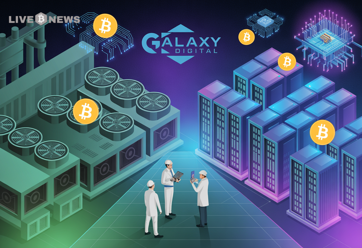Crypto News: Galaxy Digital Raises $460M to Turn Bitcoin Mining Site into AI Hub