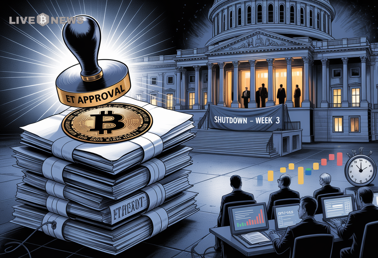 ETF News: What Happens To The ETF Approvals As US Government Shutdown Enters Third Week?
