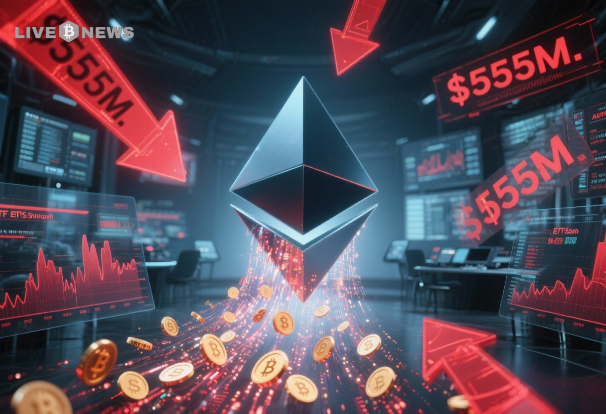 Ethereum Drops Below $2,000 as Ethereum ETFs Shed $82.9M