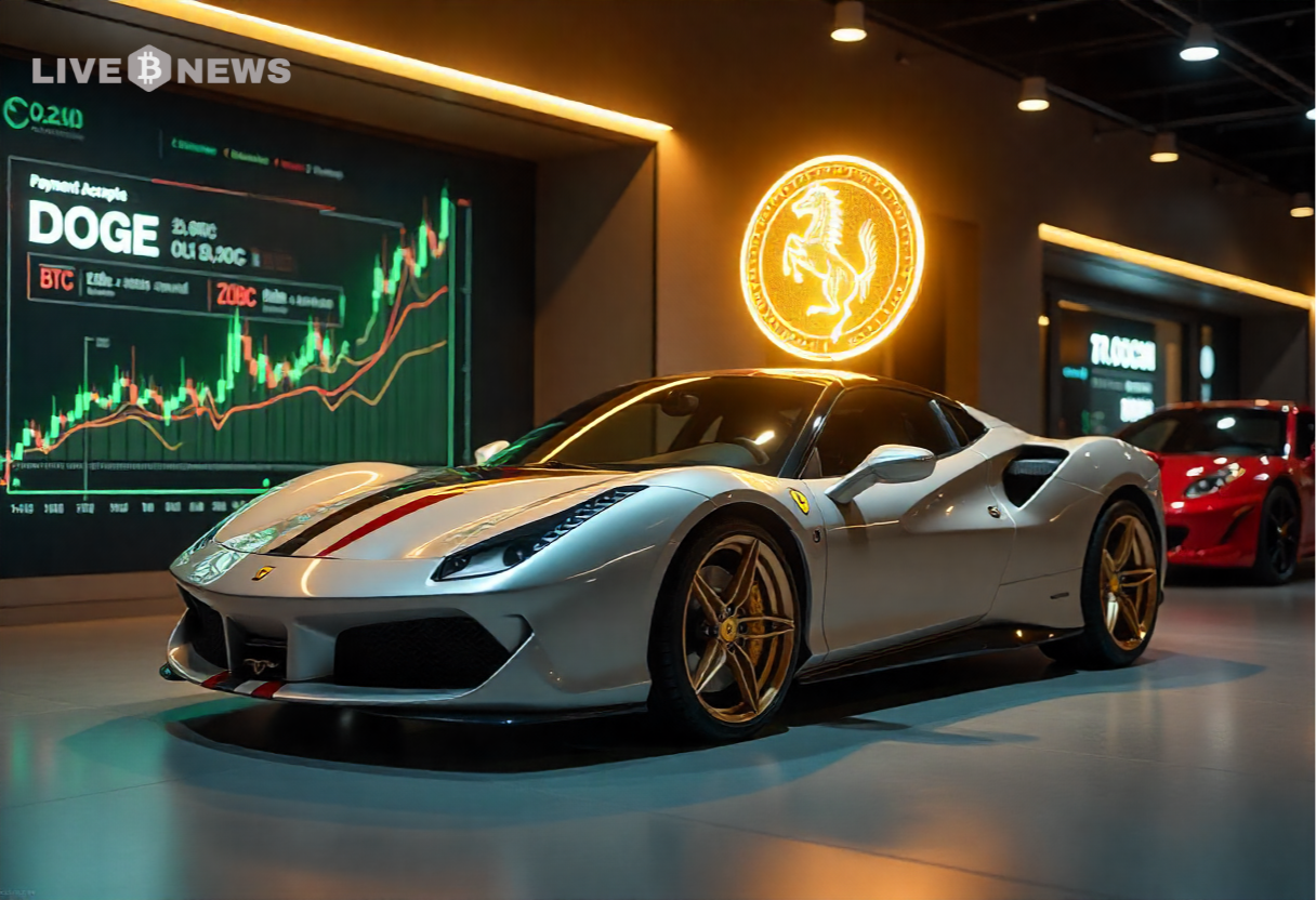 Crypto News: Ferrari to Launch Exclusive Crypto Token for Elite Clients