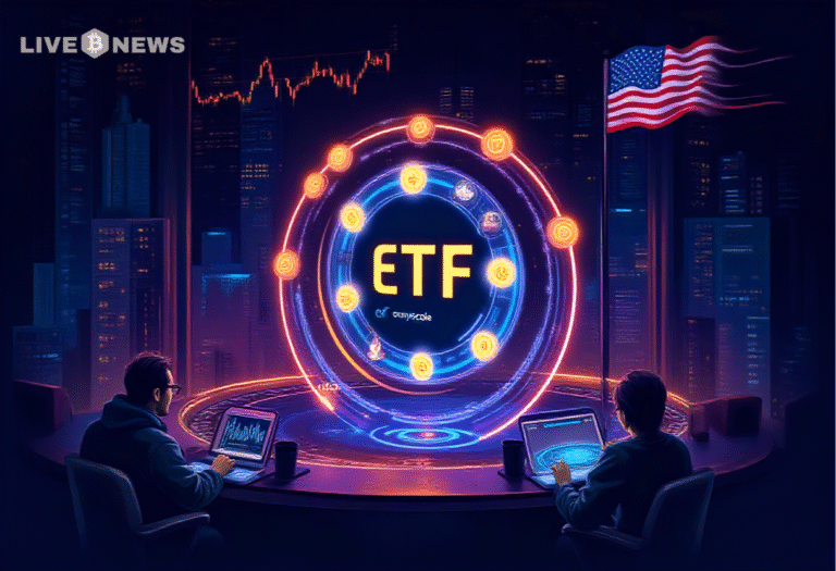 Grayscale launches first U.S. spot crypto ETFs with staking, offering regulated Ethereum and Solana exposure.