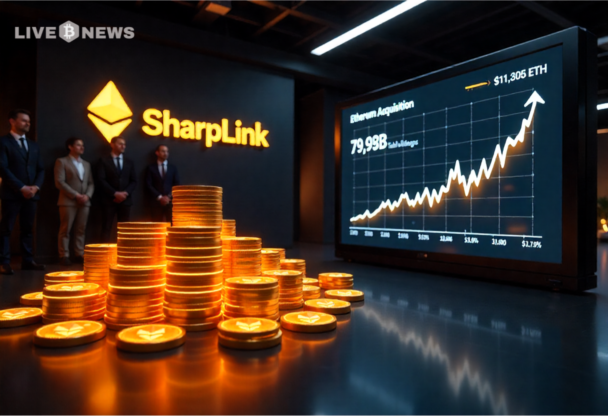 ETH News: SharpLink Commits $200M ETH Treasury to Consensys’ Linea Network