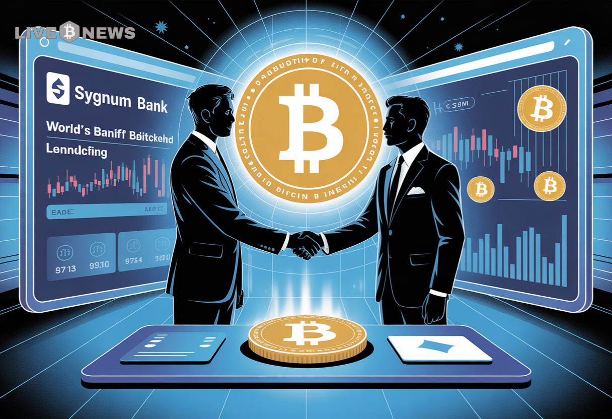 BTC News: Sygnum and Debifi Launch First Bank-Backed BTC Lending Service