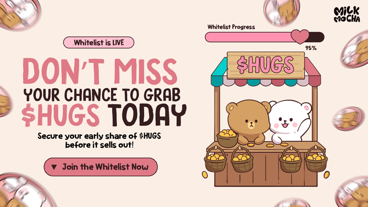 Milk Mocha’s $HUGS Is the Best Presale Crypto 2025 Everyone’s About to Discover Too Late