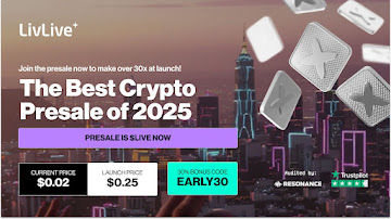 LivLive Presale Debuts Strong in October 2025 – Will It Overtake These 5 Crypto Presales?