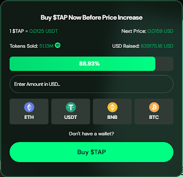 Have HYPE and BNB Topped? Digitap at alt=