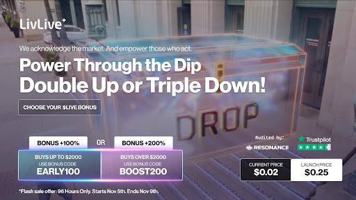 Crypto News Update: LivLive Surges as the Top Low-Cap Altcoin Presale of 2025