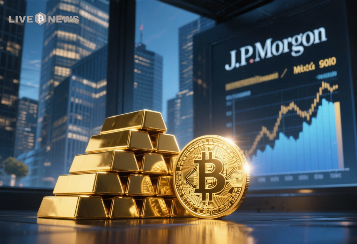 BTC News: JP Morgan Still Believes Bitcoin Is Cheap Next To Gold