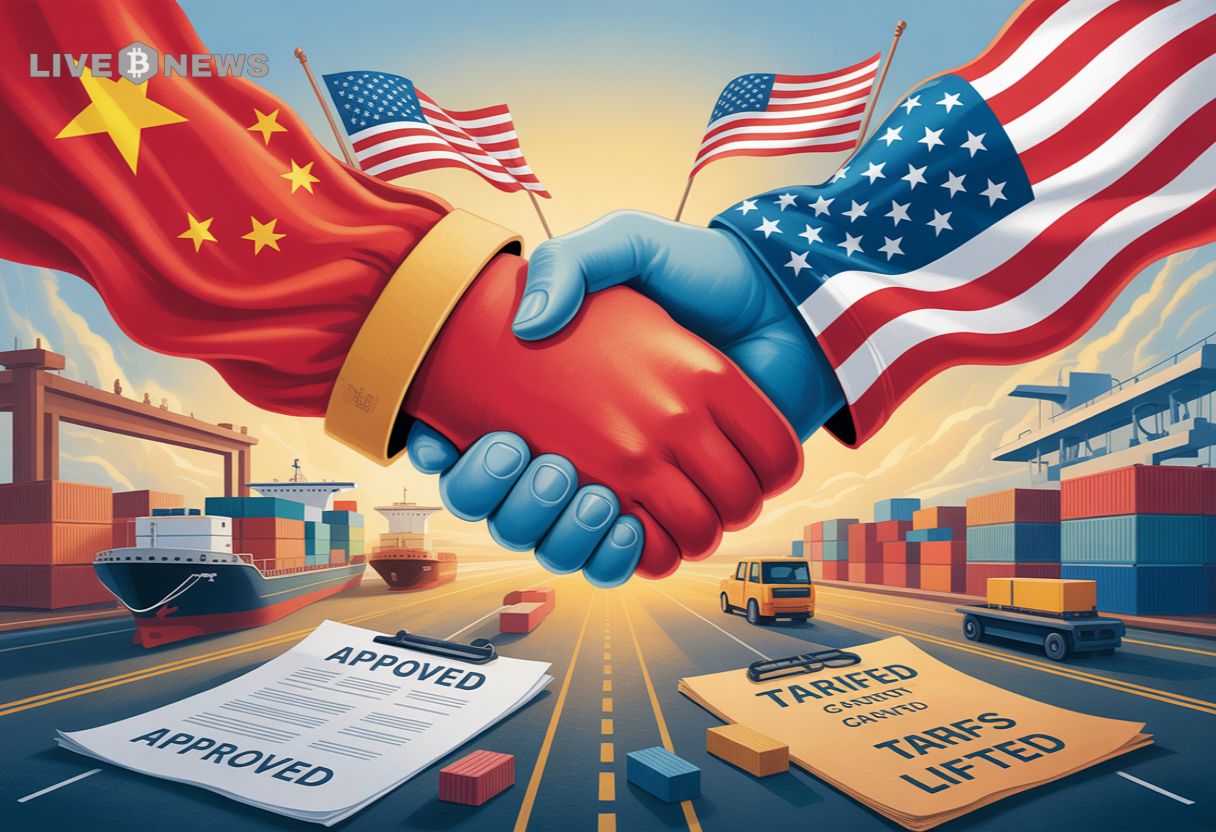 Crypto News: Bitcoin at a Make-or-Break Point as China Lifts Tariffs on U.S. Goods