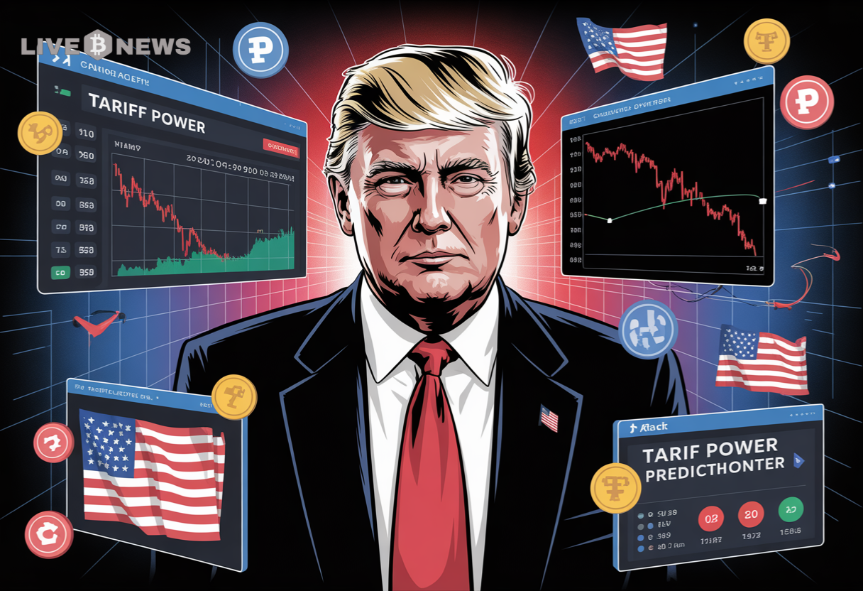 Crypto News: Is Trump Going Lose Power Over Tariffs? PolyMarket Bettors Think So