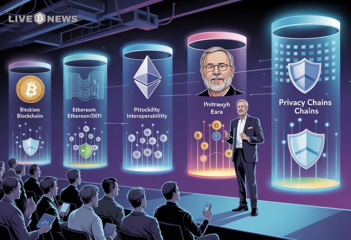 Crypto News: Privacy Chains Set to Shape Blockchain’s Fourth Era, Says Hoskinson
