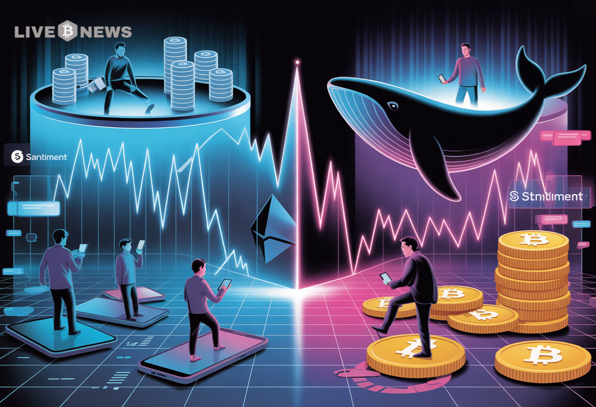 Crypto News: Retailers And Whales Are In A Major Divergence, And Here’s Why This Is Bad – Santiment