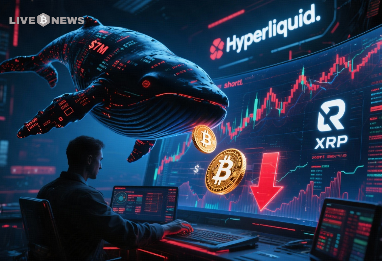 Crypto News: Whale Deposits $7M into Hyperliquid for BTC and XRP Shorts